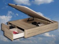 CANAPE MADERA XXL CAJONES MIXTO